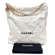 Chanel Large White 22 Bag - Jiaxyk